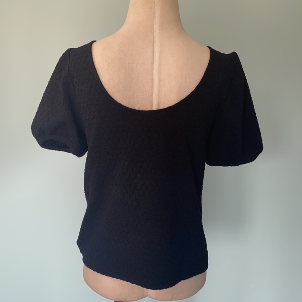 Anthropologie Porridge Parker puff sleeve top - Picture 4 of 6